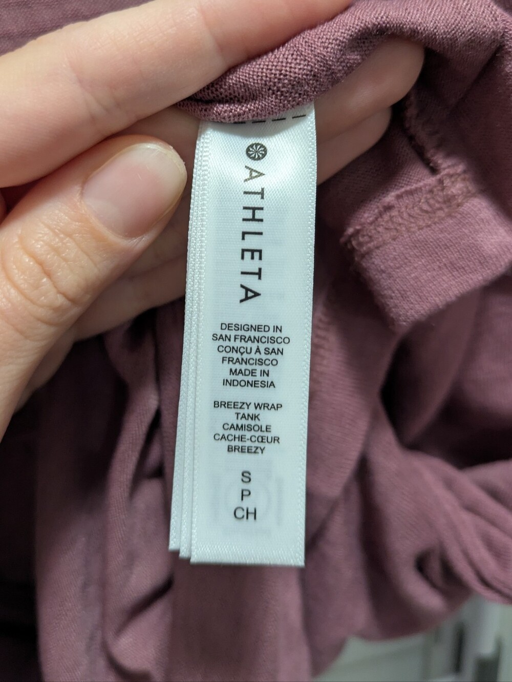 Athleta Breeze Wrap Tank - Picture 4 of 4